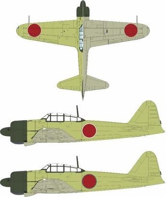 Eduard JX337 1/32 A6M5 Zero National Marking Mask