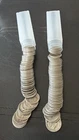 Mercury Dimes $10 Face Value 90% Silver 2 Rolls 100 Coin Bulk Lot
