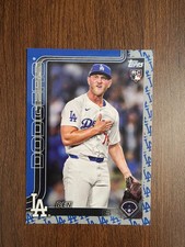 2025 Topps Series 2 Ben Casparius #384 Los Angeles Dodgers Team Logo Border