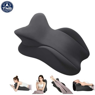 Plus Size Memory Foam Support Pillow 23x15x8.7 inch Orthopedic Wedge for Back...