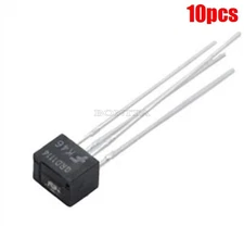 10Pcs QRD1114 Sensor Opto Trans 1.27MM Refl Pcb Mount Fairchild TO2 DIP-4 New va