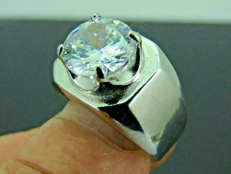 Mens diamond outlet rings ebay