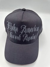 Make America Great Again Trump Cali Fame Maga Black Snapback Hat Cap