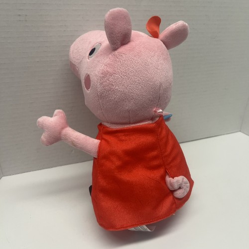 Peppa Pig Oink Along Songs Peppa Singing Plush Stuffed Doll w/ Mic 3 Songs 14" - Picture 5 of 5