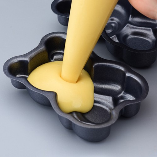 9.9 x 7 x 2.4 cm Sandwich Cake Bake Bear Shape Mold Mould Kitchen Bakeware - Picture 4 of 5