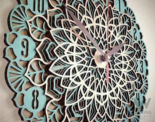 Multi layered Engraved Hanging Decorative Antique New Designer Hand Painted Gift - Picture 5 of 6