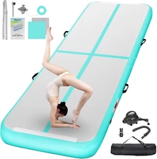Inflatable Air Gymnastics Mat Training Mats 4/8 Inches Thickness Gymnastics Trac