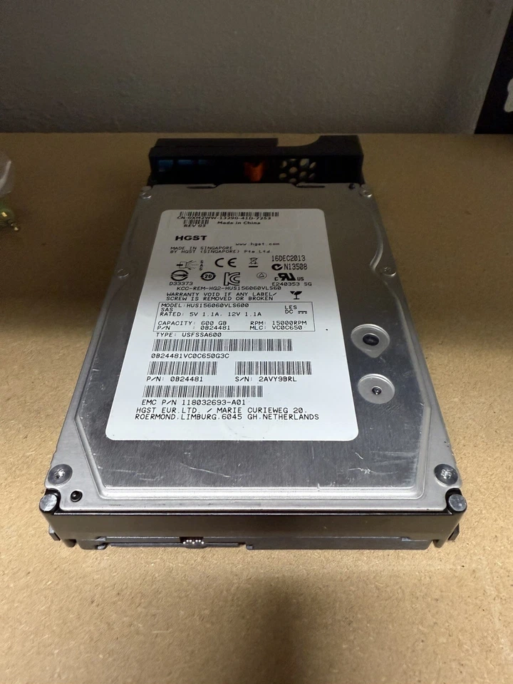 EMC Hard Drive 005048958 005049036 600GB 3.5" 15K SAS AX4-5 AX-SS15-600 - Image 4 of 4