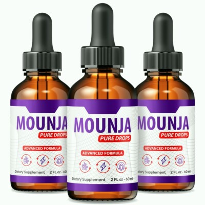 (3 Pack) Mounja Pure Weight Loss Drops, MounjaPure Premium Formula