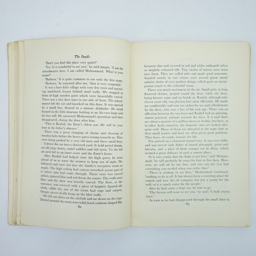 TOY, Barbara; Journey Across Arabia. 1957 Proof Copy - Imagen 7 de 8