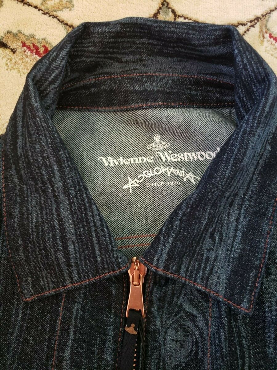Vivienne Westwood Anglomania men's denim jacket XXL | eBay Vivienne Westwood Anglomania men's denim jacket XXL | eBay