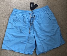 New w Tags Authentic VILEBREQUIN MOOREA Swim Trunks - BLUE for Men XXXL - 3XL