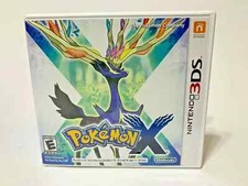 Pokemon X 3DS, 2013 Authentic Case, Manual, Inserts Only - NO GAME
