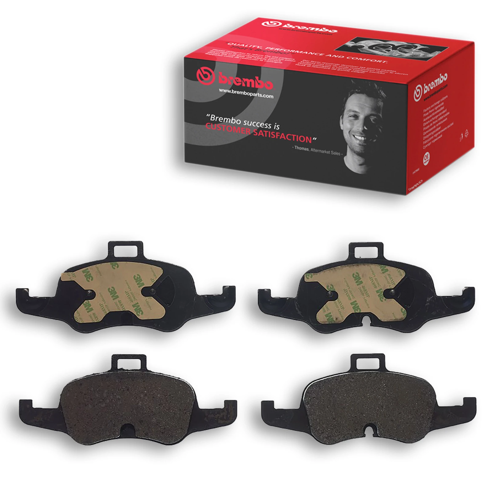 Brembo Prime Brake Pad Set P85160 Front Axle - High Quality - Free Shipping - Image 9
