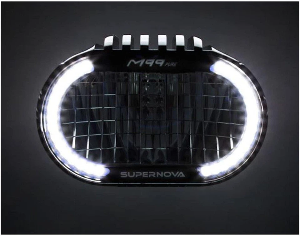 Luz delantera para bicicleta eléctrica Supernova M99-Pure, luz principal 6V/8W Foto 2 de 4