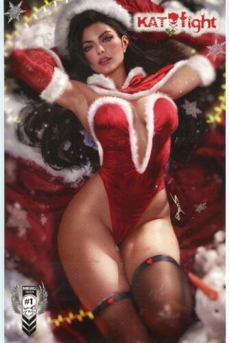Merc Magazine - Kat Fight #1 - Christmas Holiday - Santa NM\M by Shikarii - Nice - Photo 1 sur 1