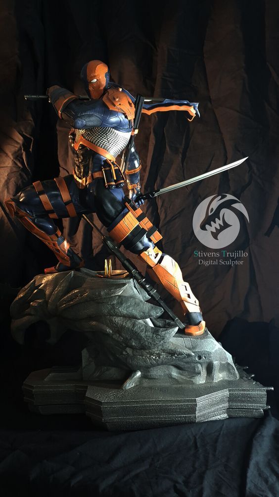 NEW Deathstroke Statue 1/4 SCALE STATUE Custom | eBay