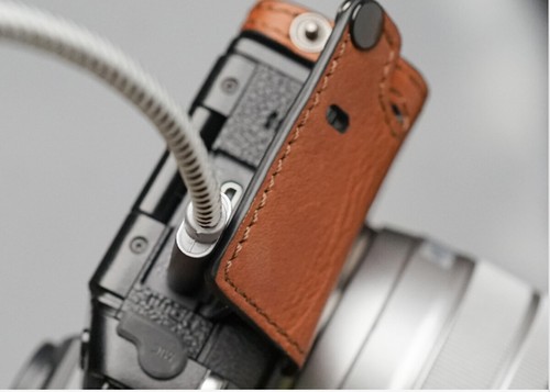 Funda protectora de cuero genuino con media cámara para FUJIFILM X-S10 XS10 - Imagen 12 de 41