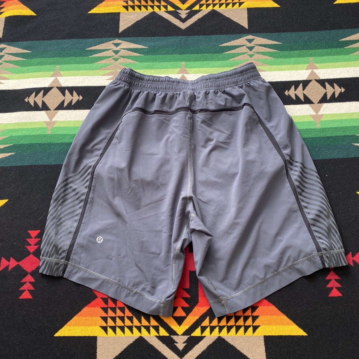 Lululemon Pace Breaker Shorts Running Active Linerless 9” Grey