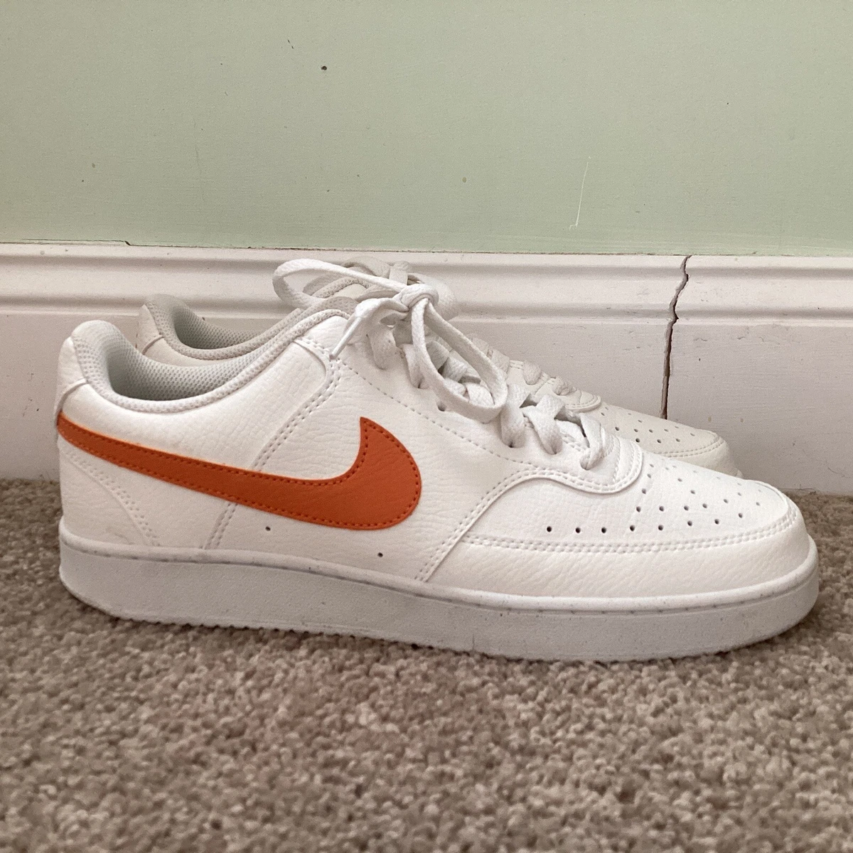 Nike Court Vision Next Nature Low Sail Hot Curry for Sale 