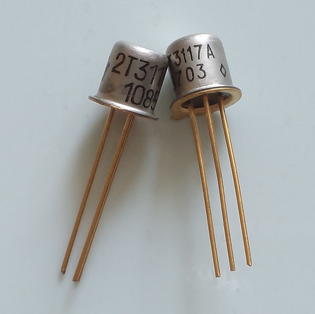 2x 2T3117A 2Т3117А defense grade metal soviet russian transistor 1985 ...