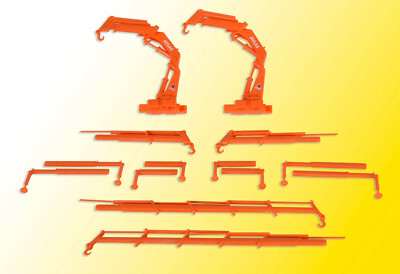 Kibri 10988 H0 ATLAS-Ladekraene, 2 Stueck, Bausatz, H0