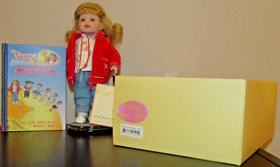 Adora ''Sandy'' Sandy's Adorable Friends 8'' Vinyl Doll Red Sweater w/ Box & Book