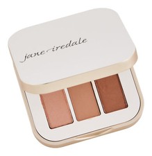Jane Iredale PurePressed Eye Shadow Triple .7 g 3 CtTriple Cognac. Eyeshadow