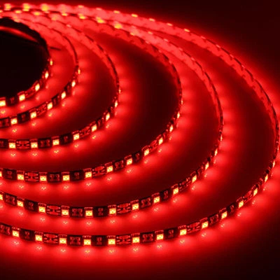 5m LED Strip tape Light RGB Waterproof 5050 Black PCB car DRL DIY string lamp DC - Image 1 of 4