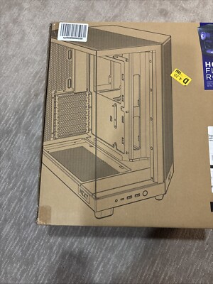 NZXT H6 Flow Mid Tower Case - Matte Black
