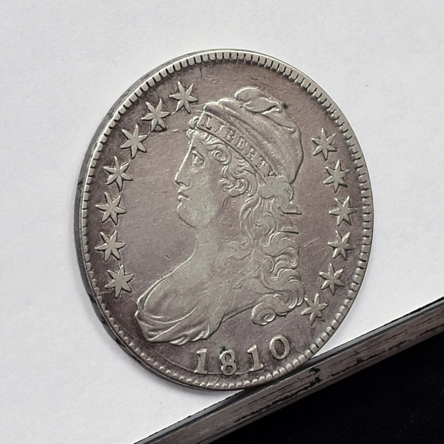 1810 Bust Half Dollar - XF Details, Cleaned (#55484-L) | eBay