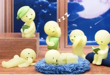 New Smiski Bed  Series Glow in the Dark (1 Random figure)
