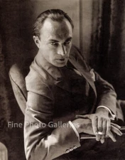 1929 Vintage CONRAD VEIDT German Film Actor By EDWARD STEICHEN Photo Engraving