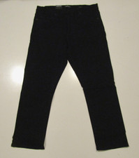 KENNETH COLE JEANS Black Wash Straight Fit Stretch Denim Jeans 38 W 29 L