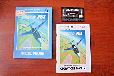 COMMODRE 64/128 CASSETTE ACRO JET.