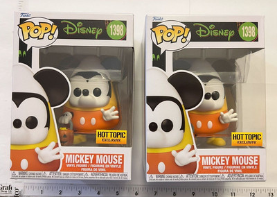 Lot of 2: Disney POP 1398 Mickey Mouse Hot Topic Exclusive Candy Corn Halloween
