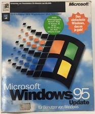 Microsoft Windows 95 Update 3,5" sistema operativo tedesco Big Box ✰NUOVO✰