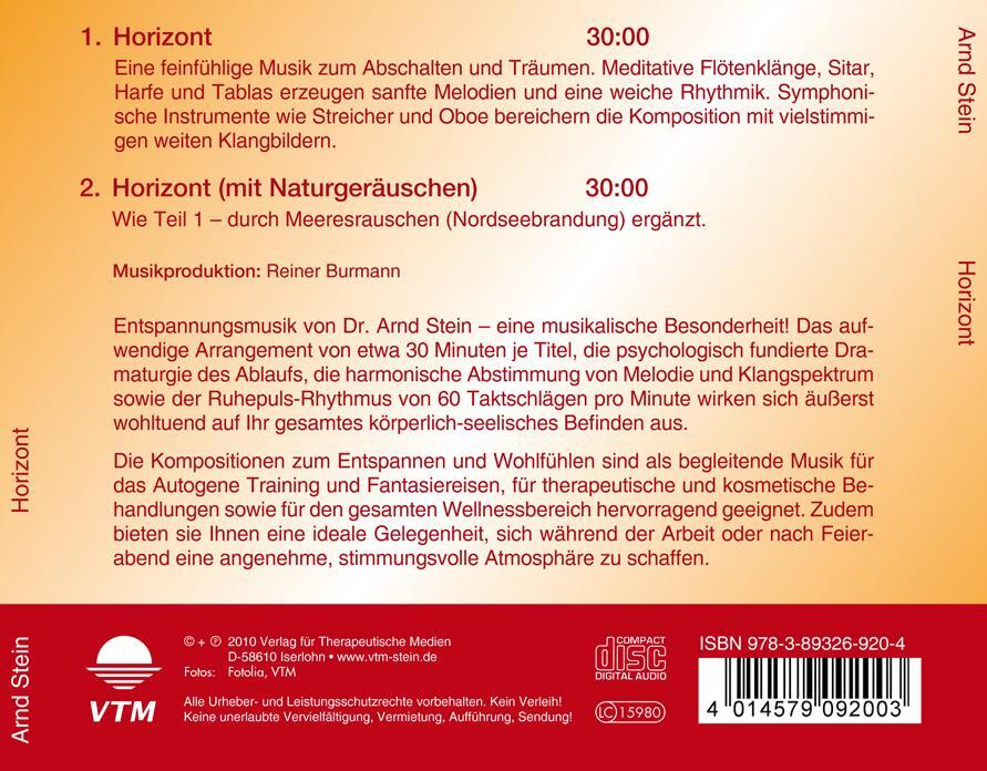Thumbnail - Horizont. Cd, Arnd Stein