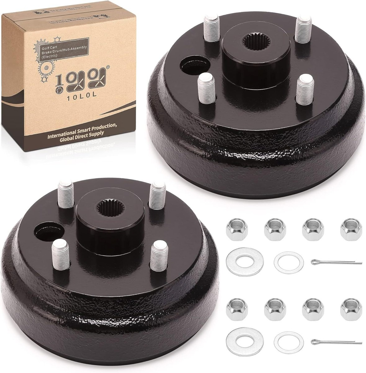 Golf Cart Brake Drum Hub Assembly for EZGO TXT PDS 82+