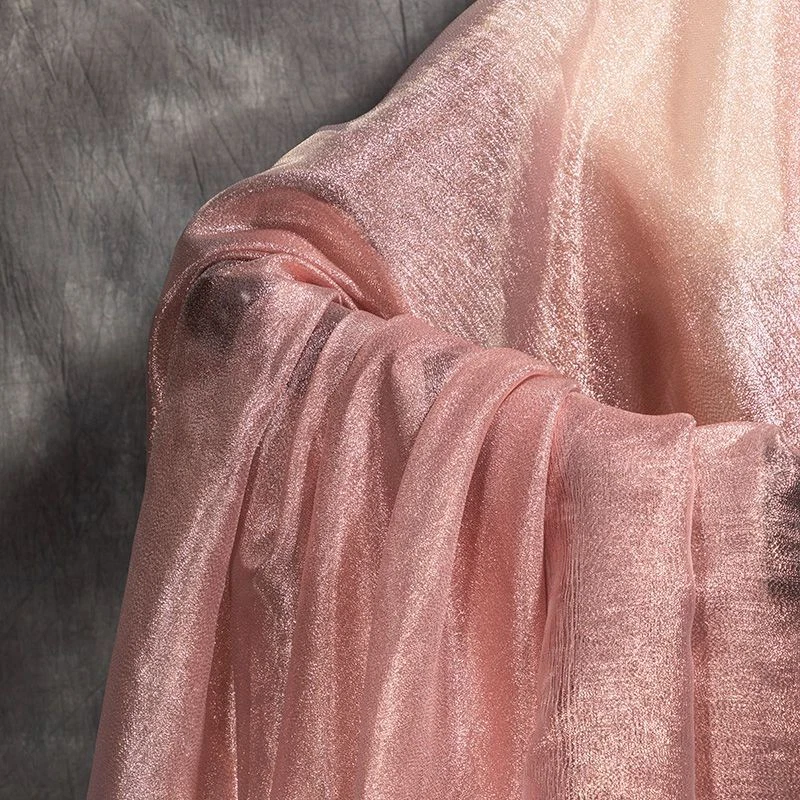 Shimmer Laser Gradient Organza Fabric Soft Mesh Net Sewing Dress Clothing Crafts - image 4 of 4