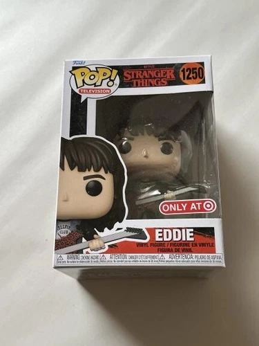 Funko Pop Eddie Munson #1250 Stranger Things Target Exclusive - NOT CHINESE
