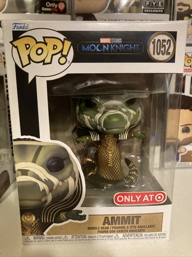 Funko Pop Marvel Moon Knight Ammit Target exclusivo 1052 en mano