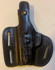Don Hume Leathergoods Black Gun Holster - SSCD No. 30-1