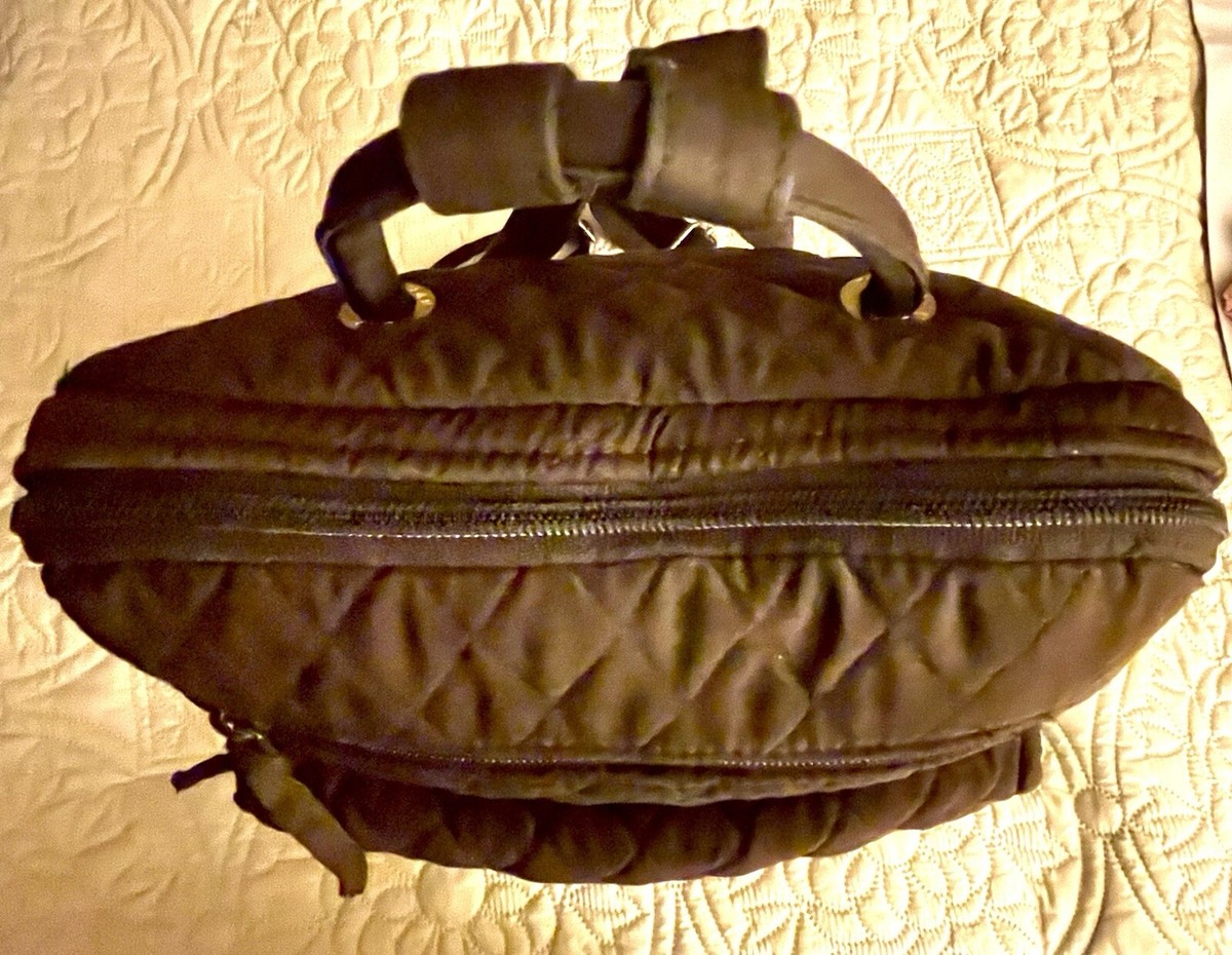 Vera Bradley Campus Backpack Dark Brown Quilted Bag 15x12x5.5 ❤️ VERA BRADLEY- CHOCOLATE BROWN CAMPUS | Mercari main image 3