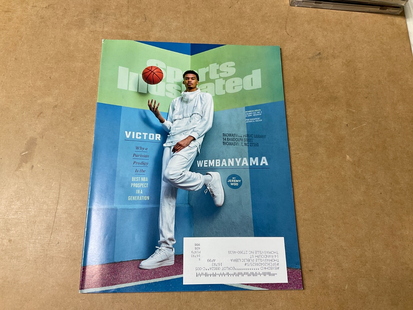 Sports Illustrated Magazine Back Issue March 2023 Victor Wembanyama