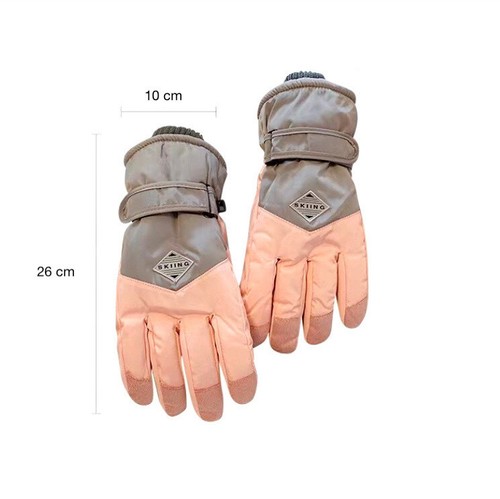 2. Damen Frauen Skihandschuhe Winter Sport Super comfi Extra dick Wasserdicht - Bild 2 von 5