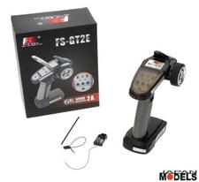 Fly sky FS-GT2E 2CH + Ricevente FS-A3 Radio Control 2.4 Ghz Radiocomando RC