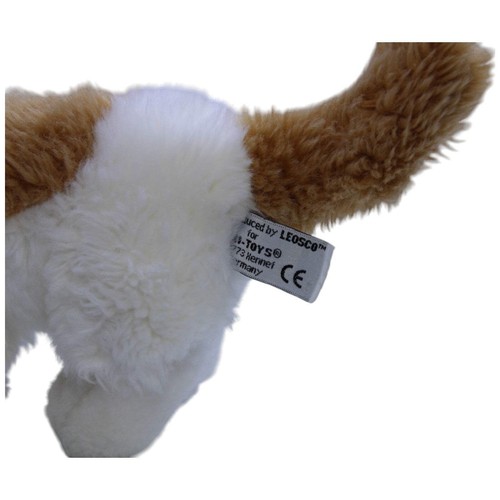 Weißes Kitten mit braunen Flecken Kuscheltier 20 cm, gebraucht von Uni-Toys - Bild 9 von 9