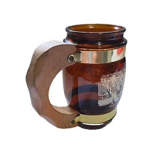 Houston Astros Astrodome Fass Becher Holzgriff Vintage Siesta Ware - Bild 7 von 11