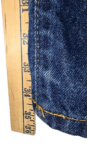 REAL RANCH MENS SIZE 33 X 36 LOW RISE RELAX FIT DENIM PANTS DARK WASH JEANS PANT - Picture 10 of 10